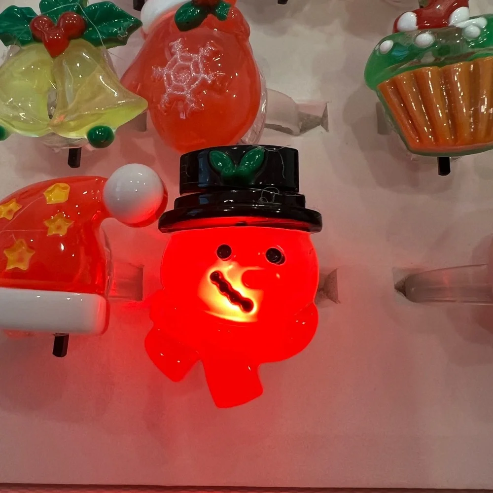 Christmas party Holiday - 48 new light up rings party favor